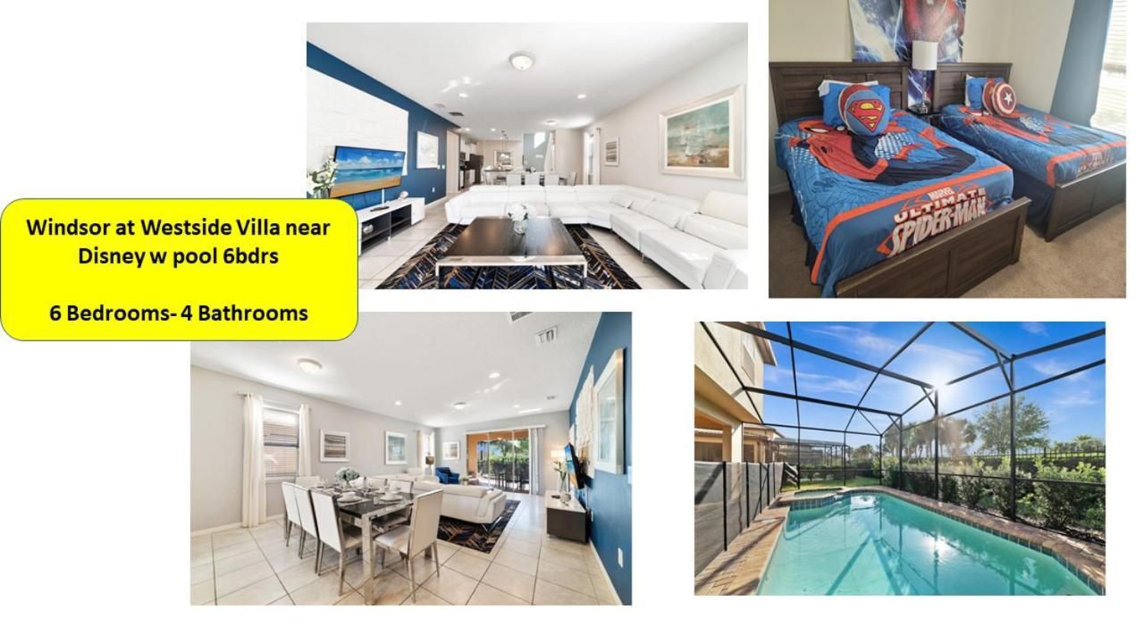 Luxury New Villa Near Disney With Pool 6Bedrooms Kissimmee Exterior photo